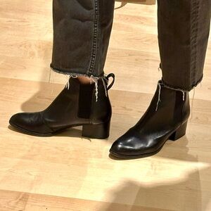 Rag and Bone Black  Ankle Boots